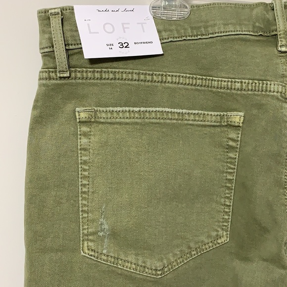 💖SALE💖✨NWT✨ LOFT Boyfriend pants / jeans - Picture 6 of 10